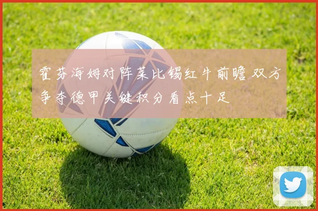 霍芬海姆对阵莱比锡红牛前瞻 双方争夺德甲关键积分看点十足